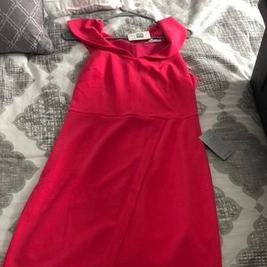 Cute fuschia mini dress